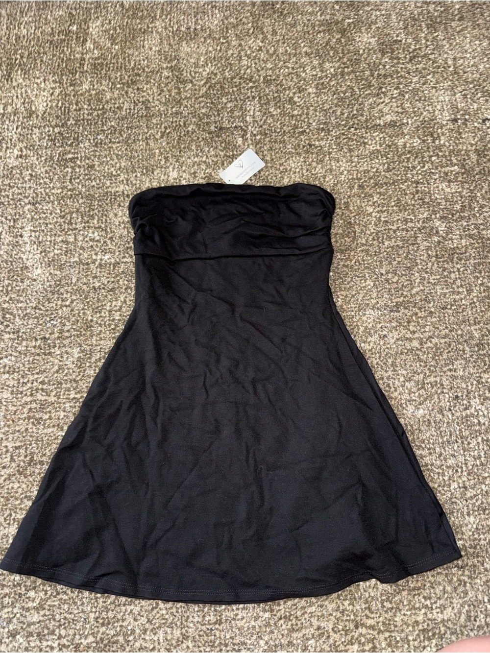 Windsor Black Strapless Dress NWT